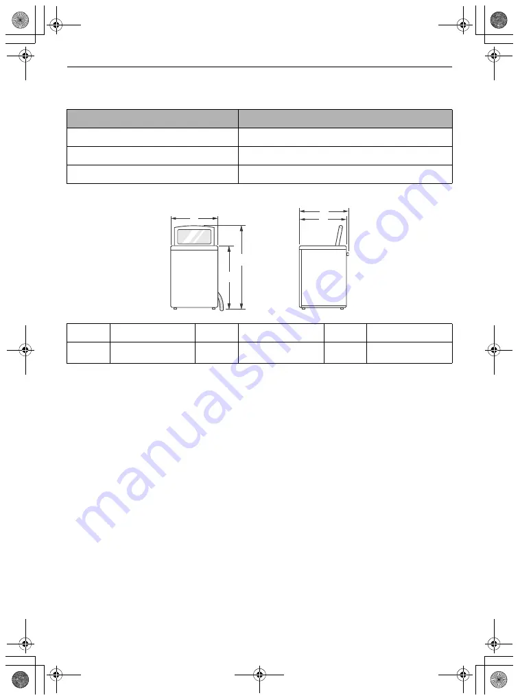 LG WT22WS6HP Owner'S Manual Download Page 10