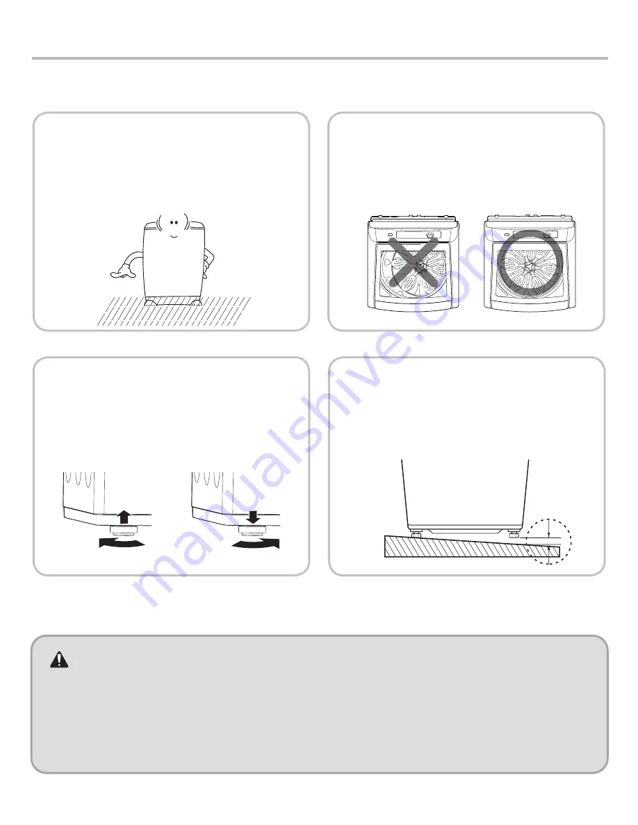 LG WT4901C Series Service Manual Download Page 4