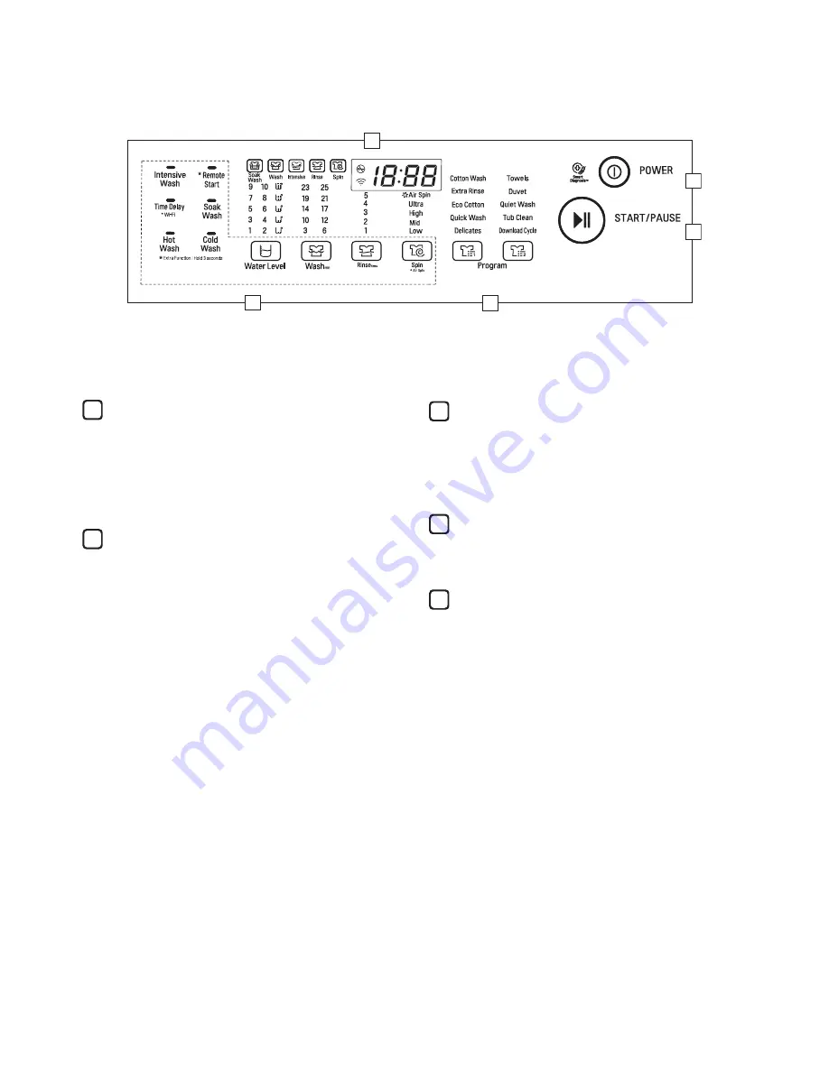 LG WTG1030SF Owner'S Manual Download Page 22