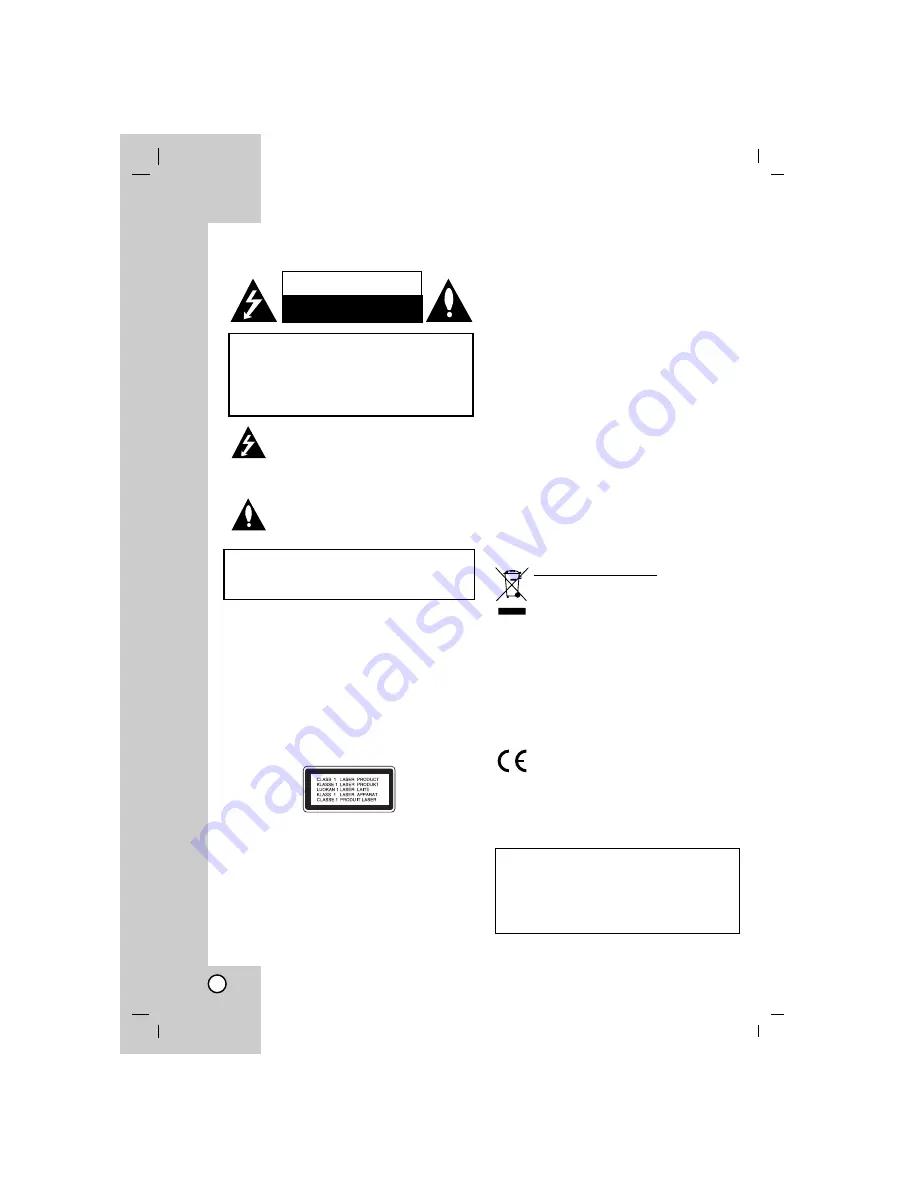 LG XC102 Owner'S Manual Download Page 2