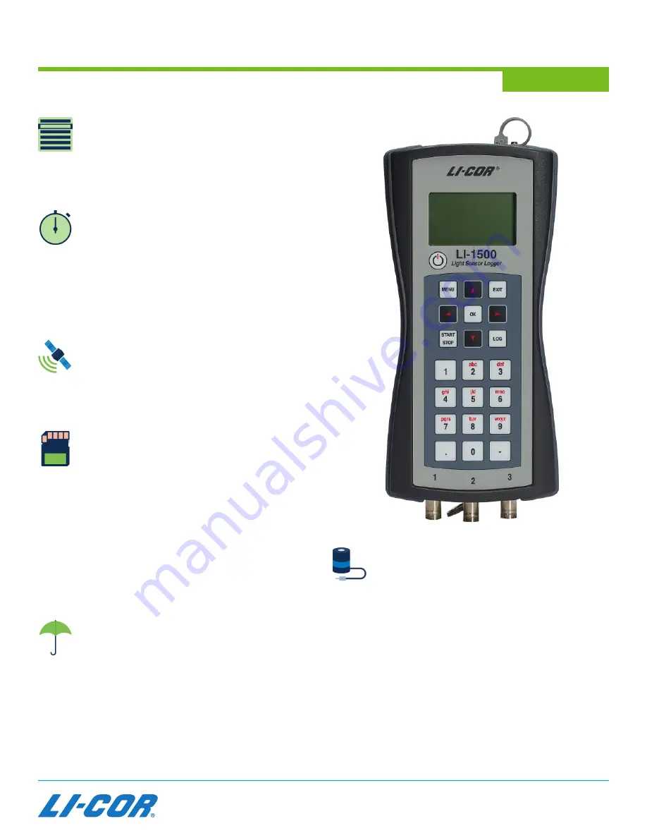 LI-COR LI-1500 Installation Manual Download Page 1