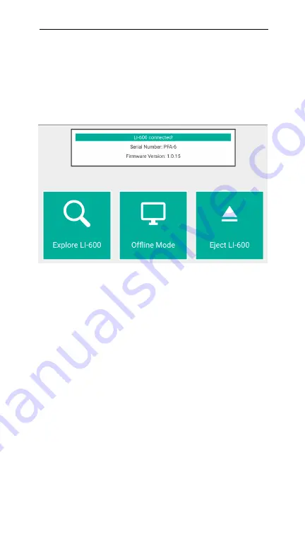 LI-COR LI-600 Instruction Manual Download Page 29