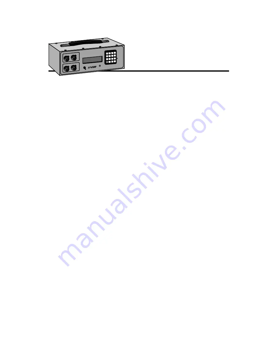 LI-COR li-6262 Instruction Manual Download Page 109