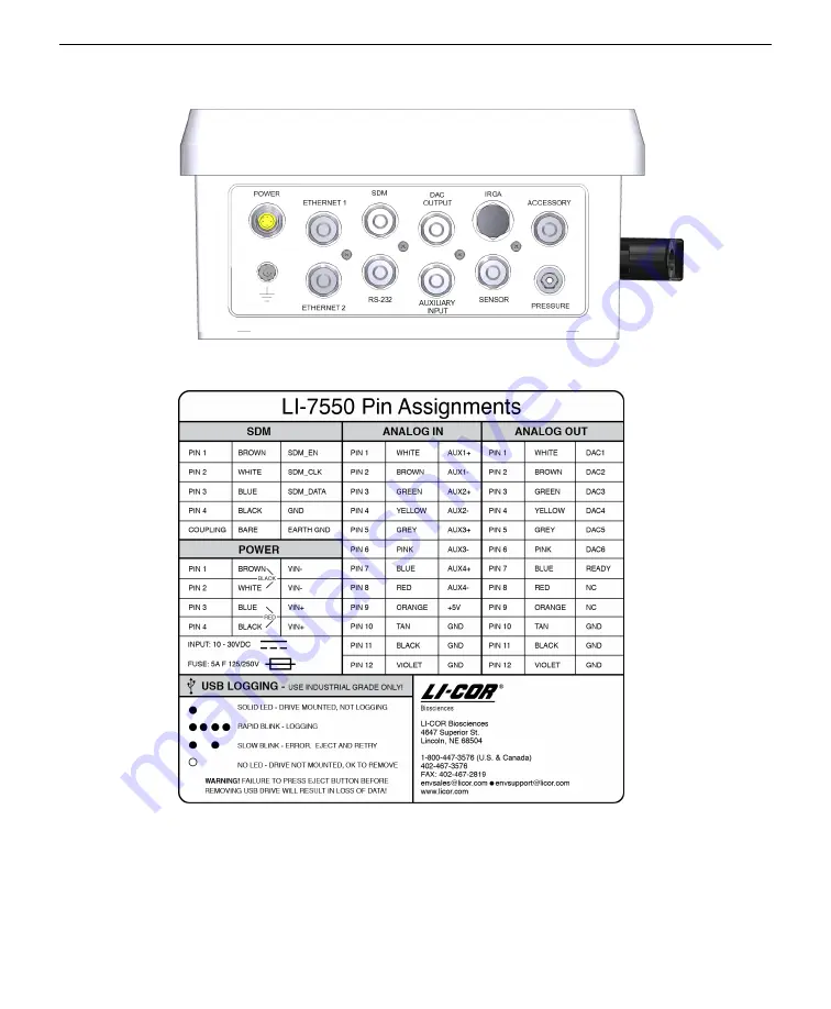 LI-COR LI7200RS Instruction Manual Download Page 19