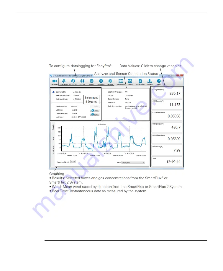 LI-COR LI7200RS Скачать руководство пользователя страница 48