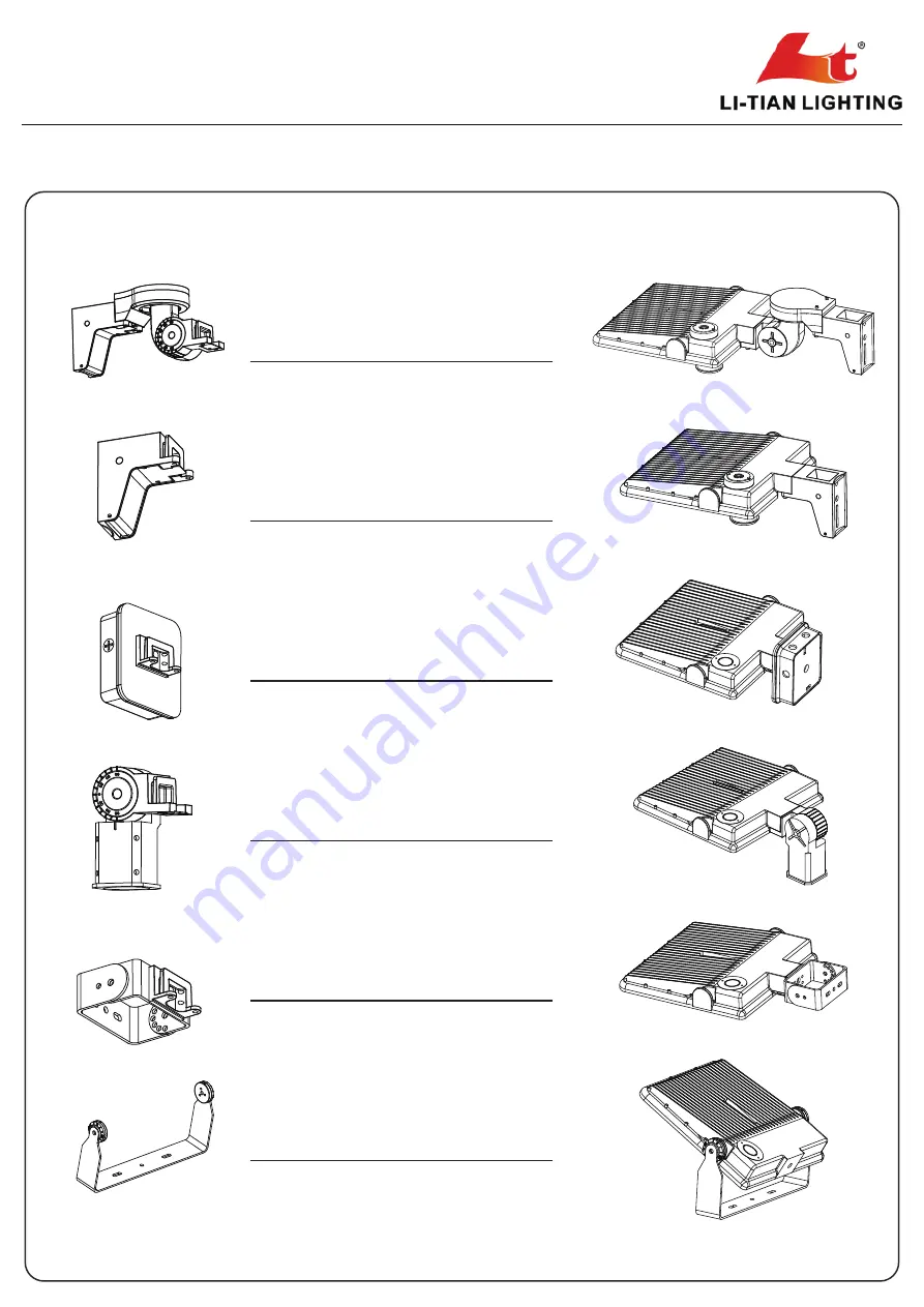 LI-TIAN LIGHTING LTOK Series Installation Instructions Manual Download Page 2