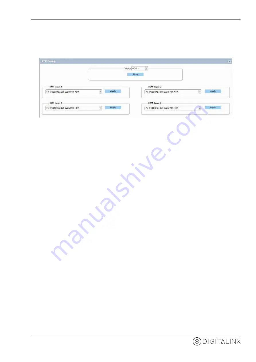 LIBERTY AV SOLUTIONS DIGITALINX DL-HDM44A-H2 Owner'S Manual Download Page 17