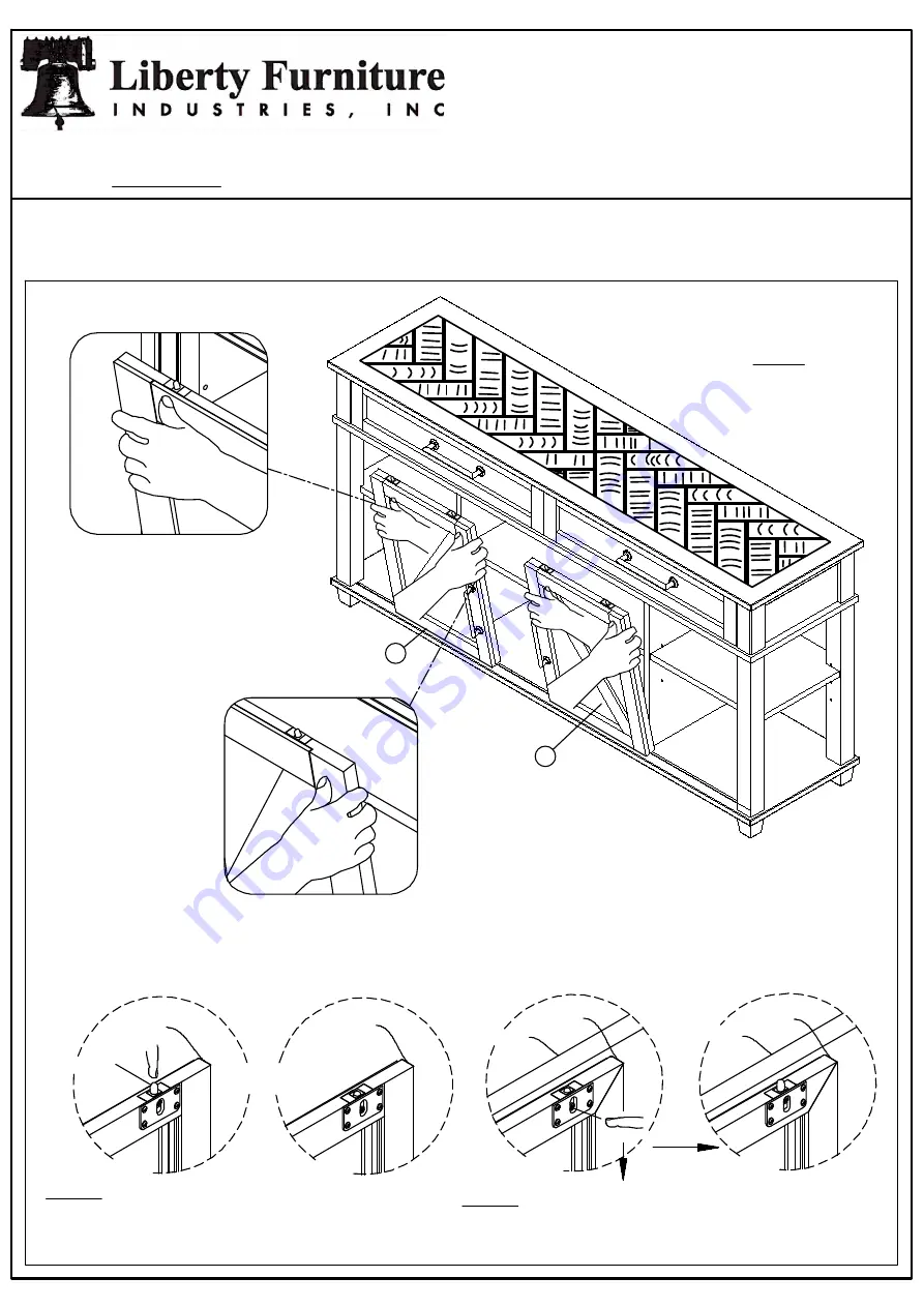 Liberty Furniture 172-OT1030 Скачать руководство пользователя страница 5