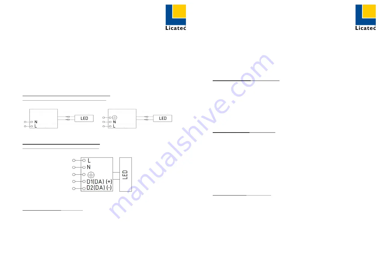 Licatec Edgelight PLM III Series Скачать руководство пользователя страница 1