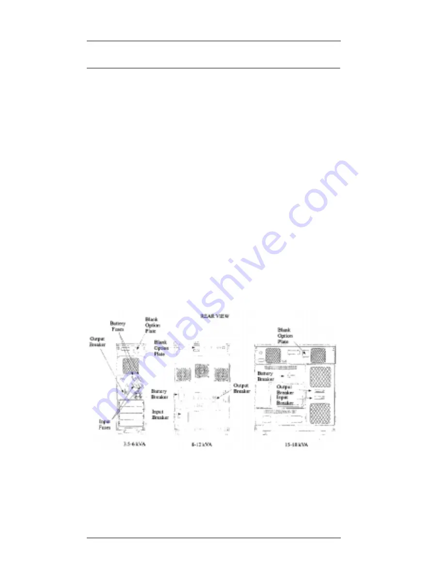 Liebert UPStation S VCR232C Installation And Instruction Manual Download Page 10