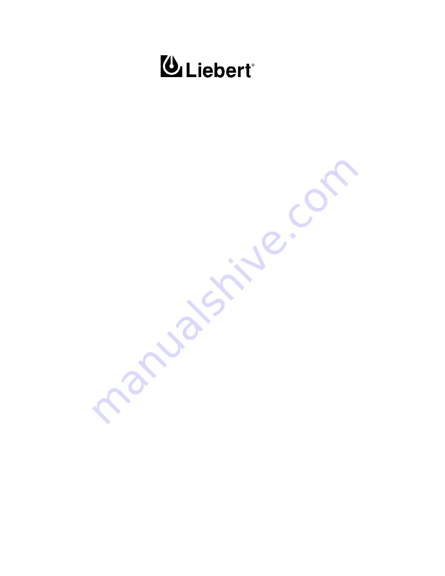 Liebert UPStation S VCR232C Installation And Instruction Manual Download Page 21