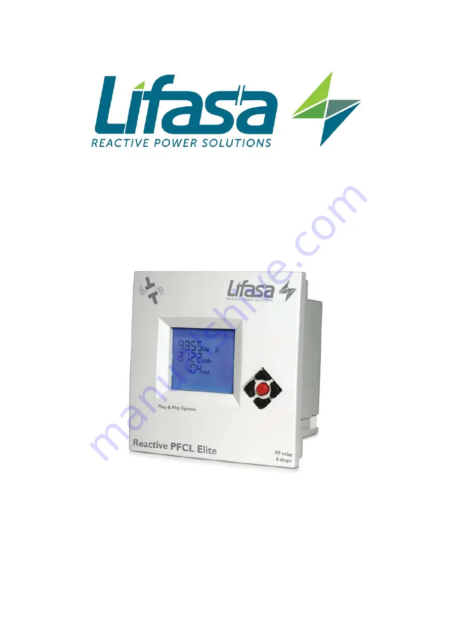 Lifasa PFCL Elite 12 Instruction Manual Download Page 1