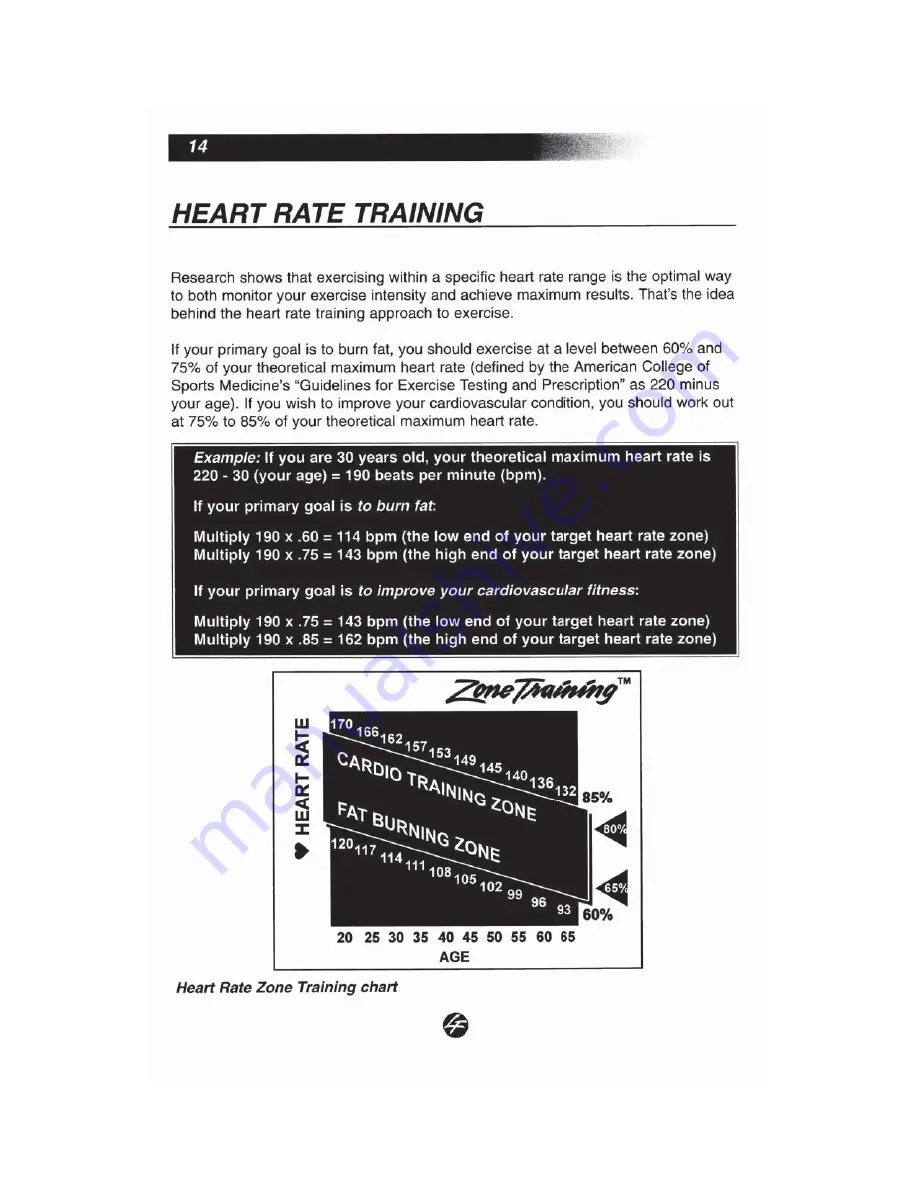 Life Fitness 4000 Operation Manual Download Page 16