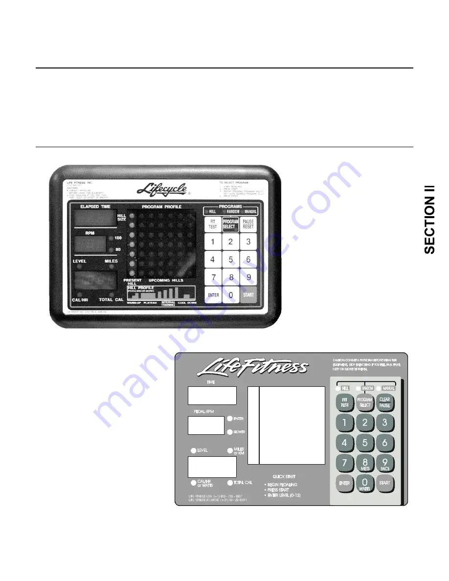 Life Fitness Lifecycle 3500 Series Service Manual Download Page 21