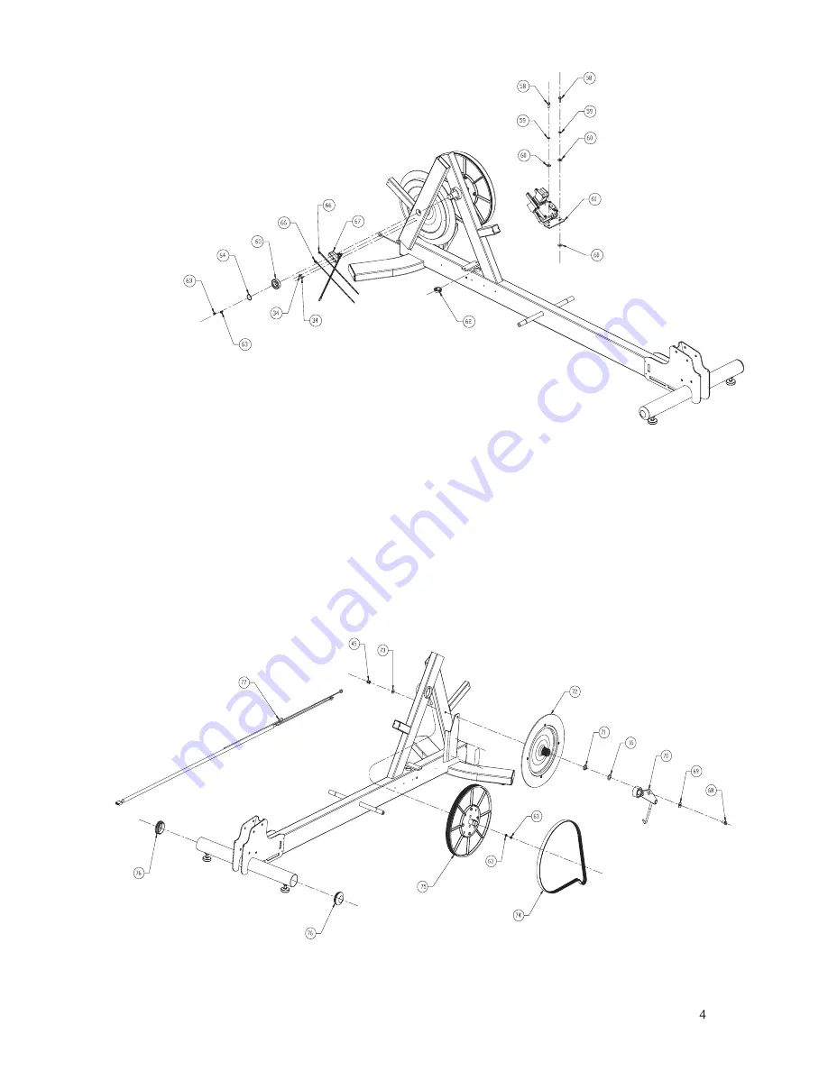 Life Fitness X5-101 Parts Manual Download Page 9