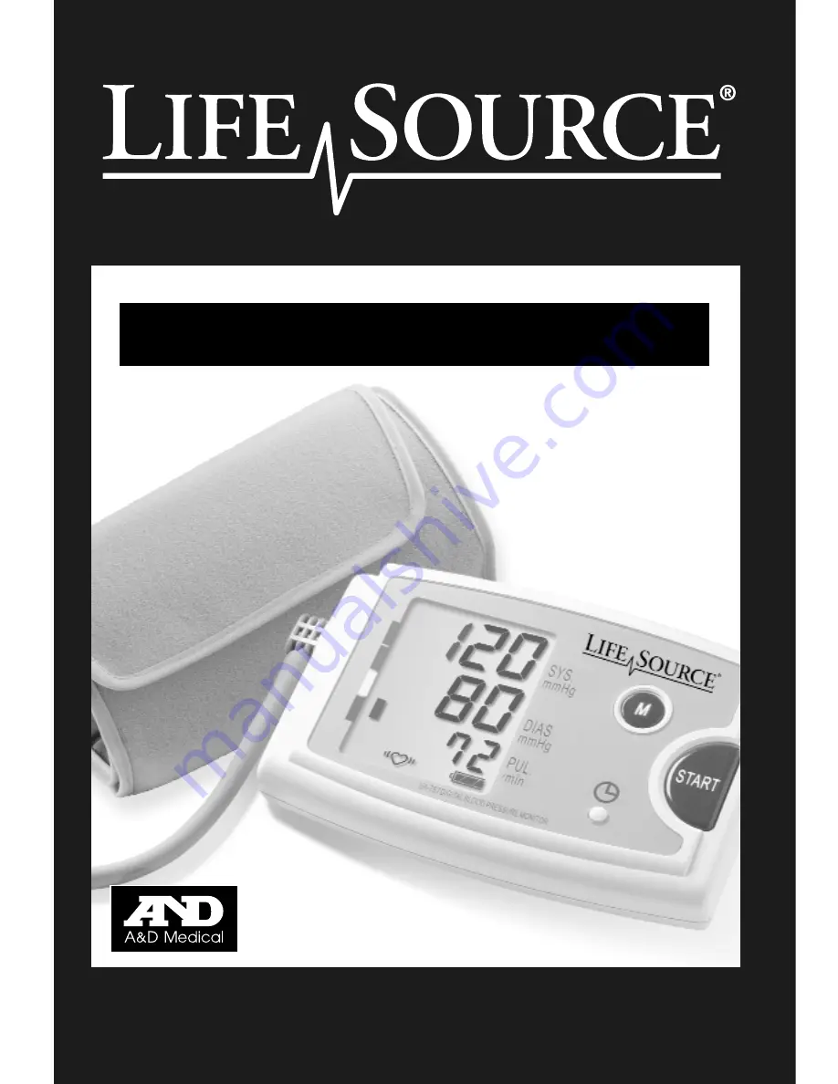 Life Sourse UA-787 Instruction Manual Download Page 1