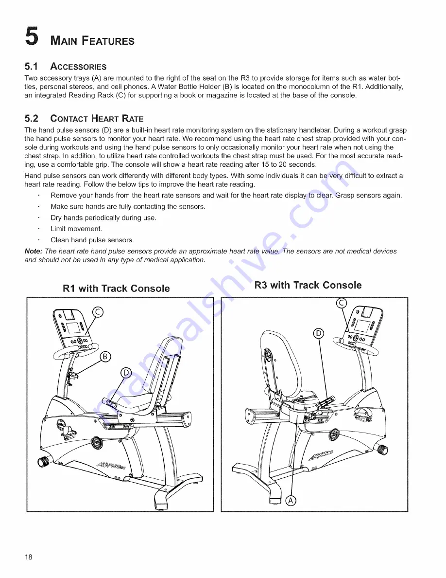 LifeFitness R1 Lifecycle Скачать руководство пользователя страница 19