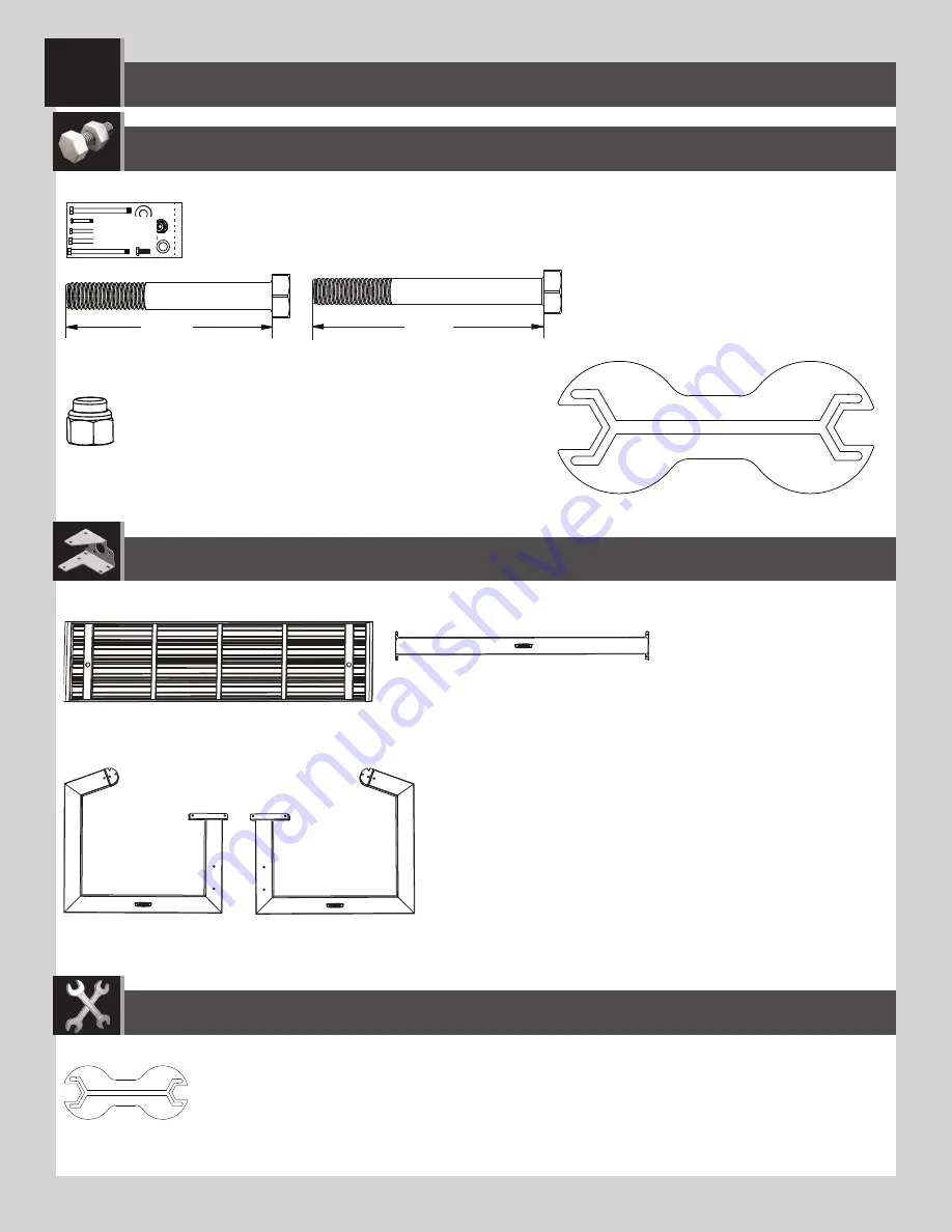 Lifetime 5' CONVERTIBLE BENCH Assembly Instructions Manual Download Page 7