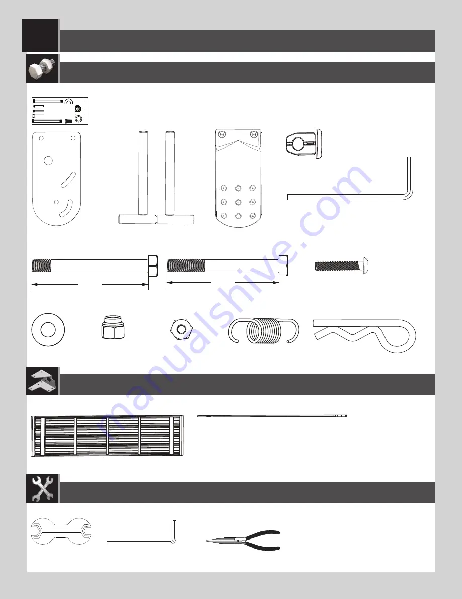 Lifetime 5' CONVERTIBLE BENCH Assembly Instructions Manual Download Page 11