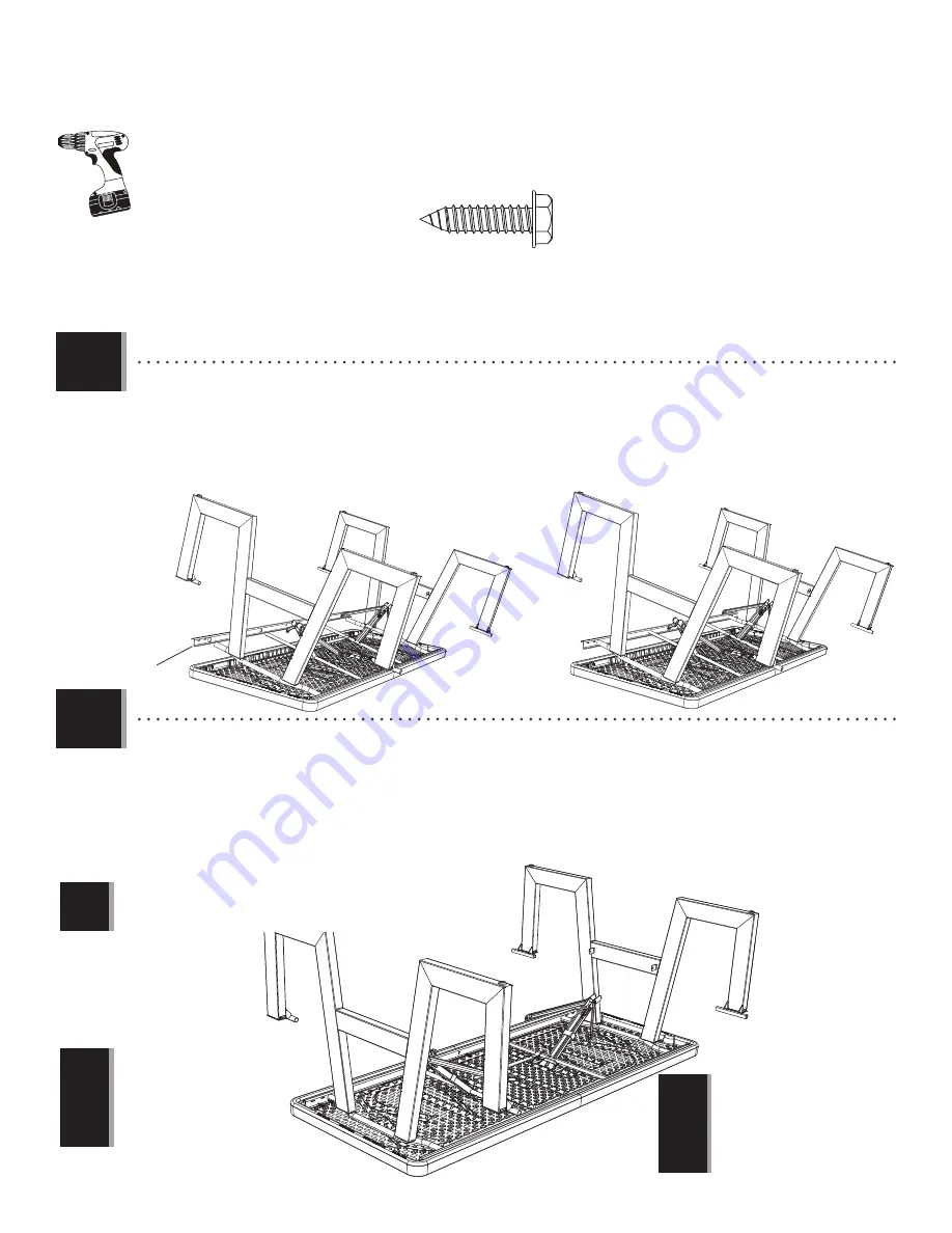 Lifetime 60030 Assembly Instructions Manual Download Page 9