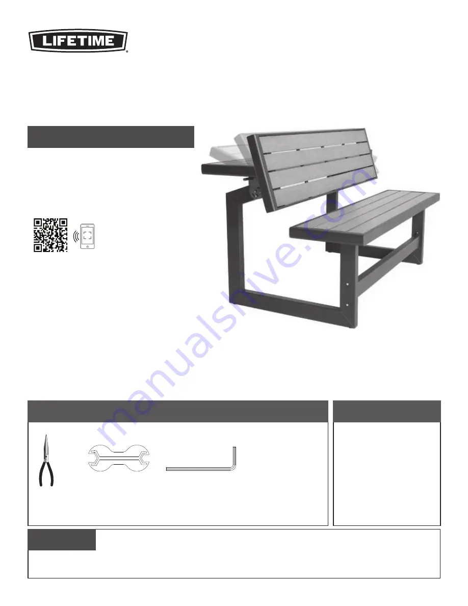 Lifetime 60054 Assembly Instructions Manual Download Page 2