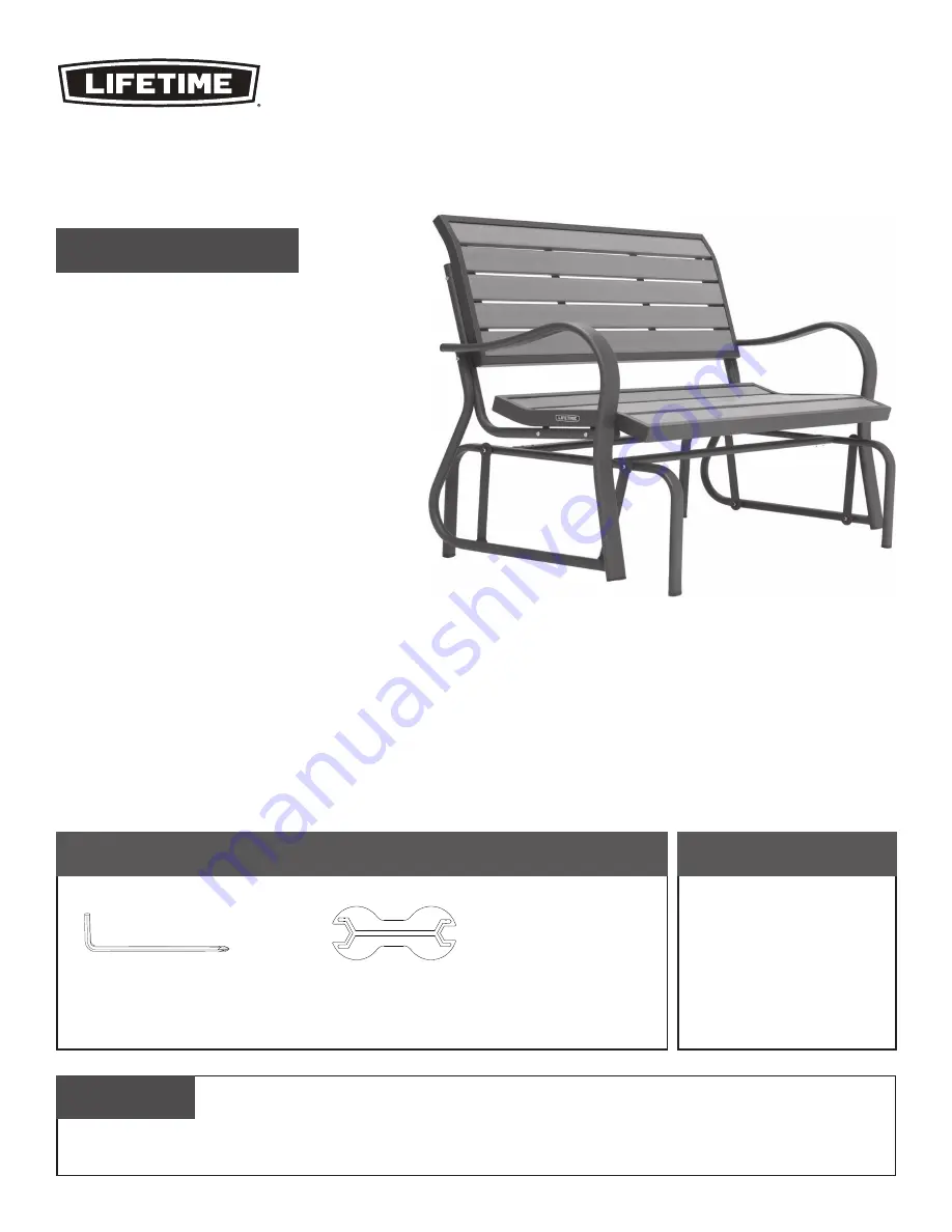 Lifetime 60055 Assembly Instructions Manual Download Page 2