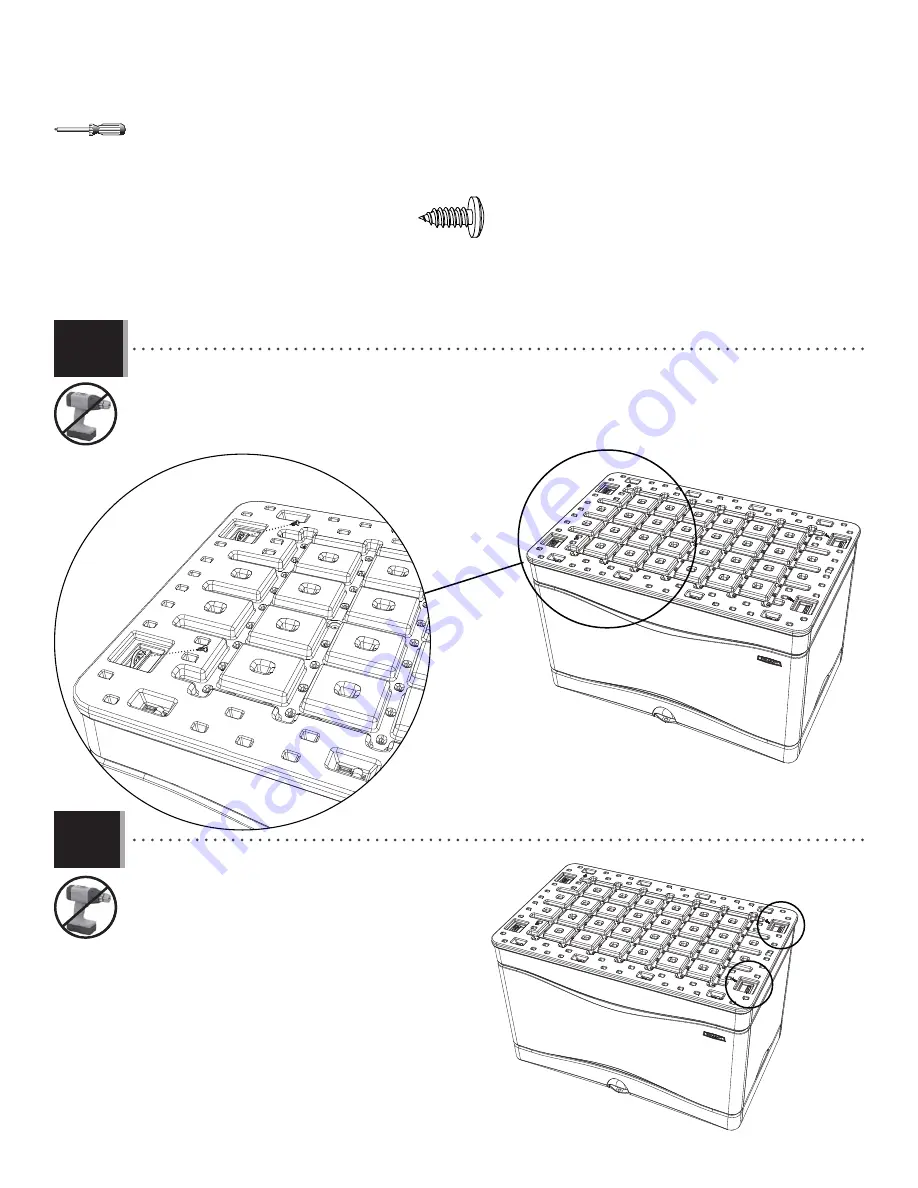 Lifetime 60059 Assembly Instructions Manual Download Page 12