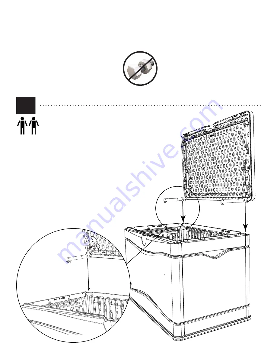 Lifetime 60059 Assembly Instructions Manual Download Page 19