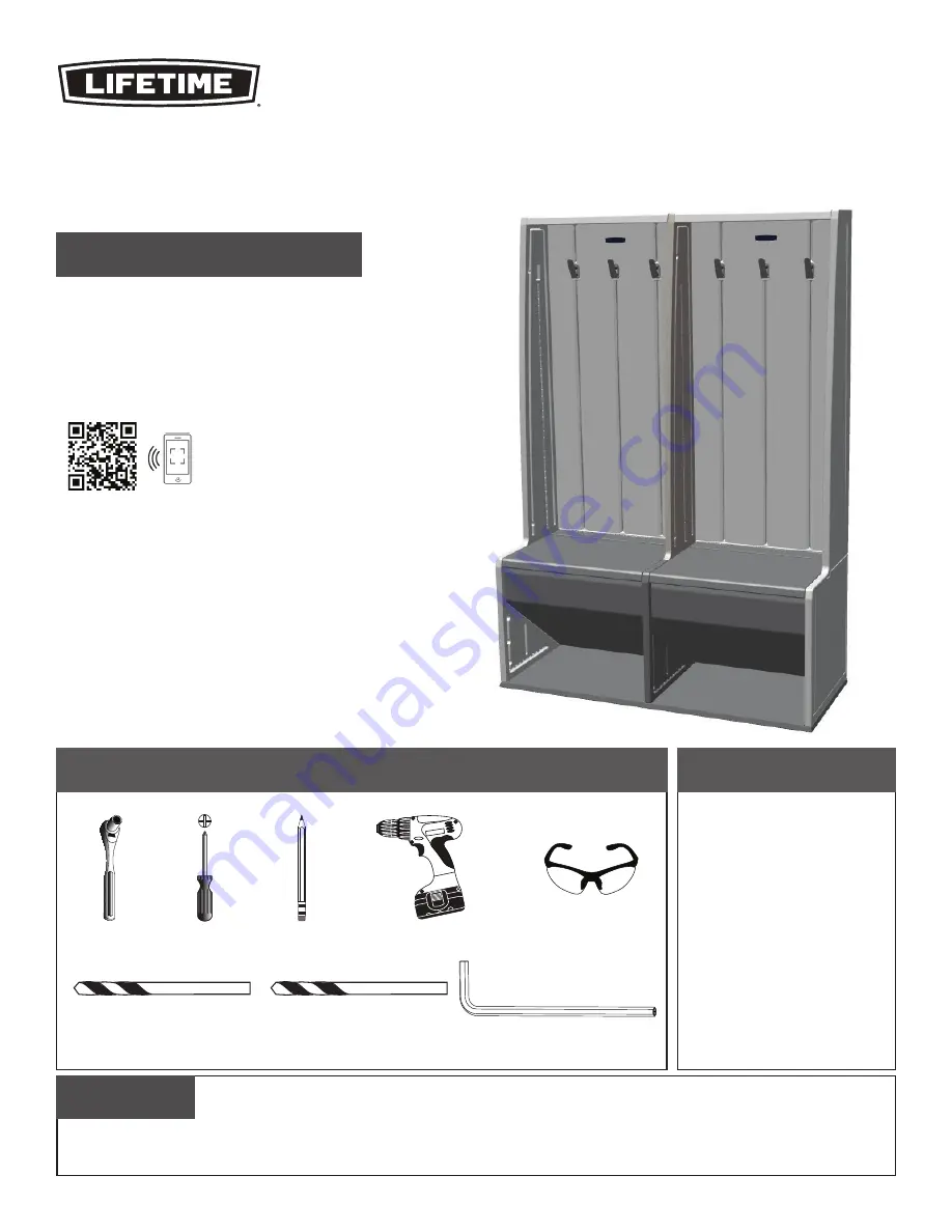 Lifetime 60226 Assembly Instructions Manual Download Page 2