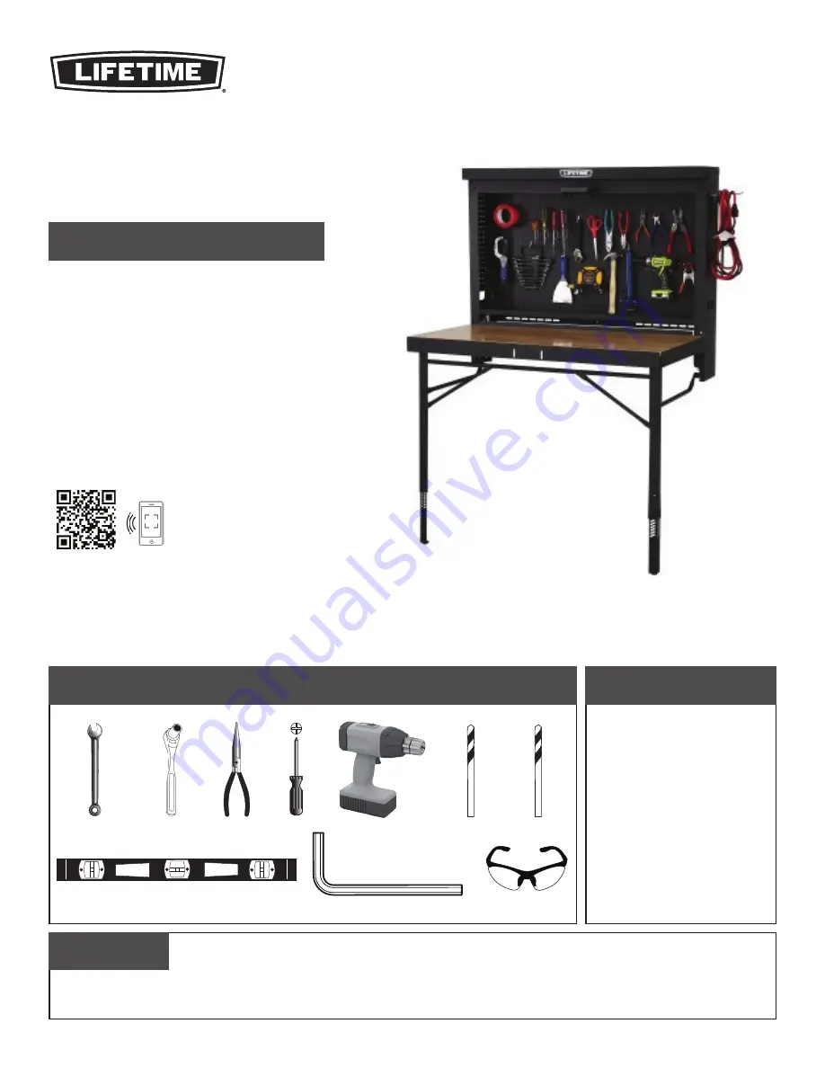 Lifetime 80421 Assembly Instructions Manual Download Page 2