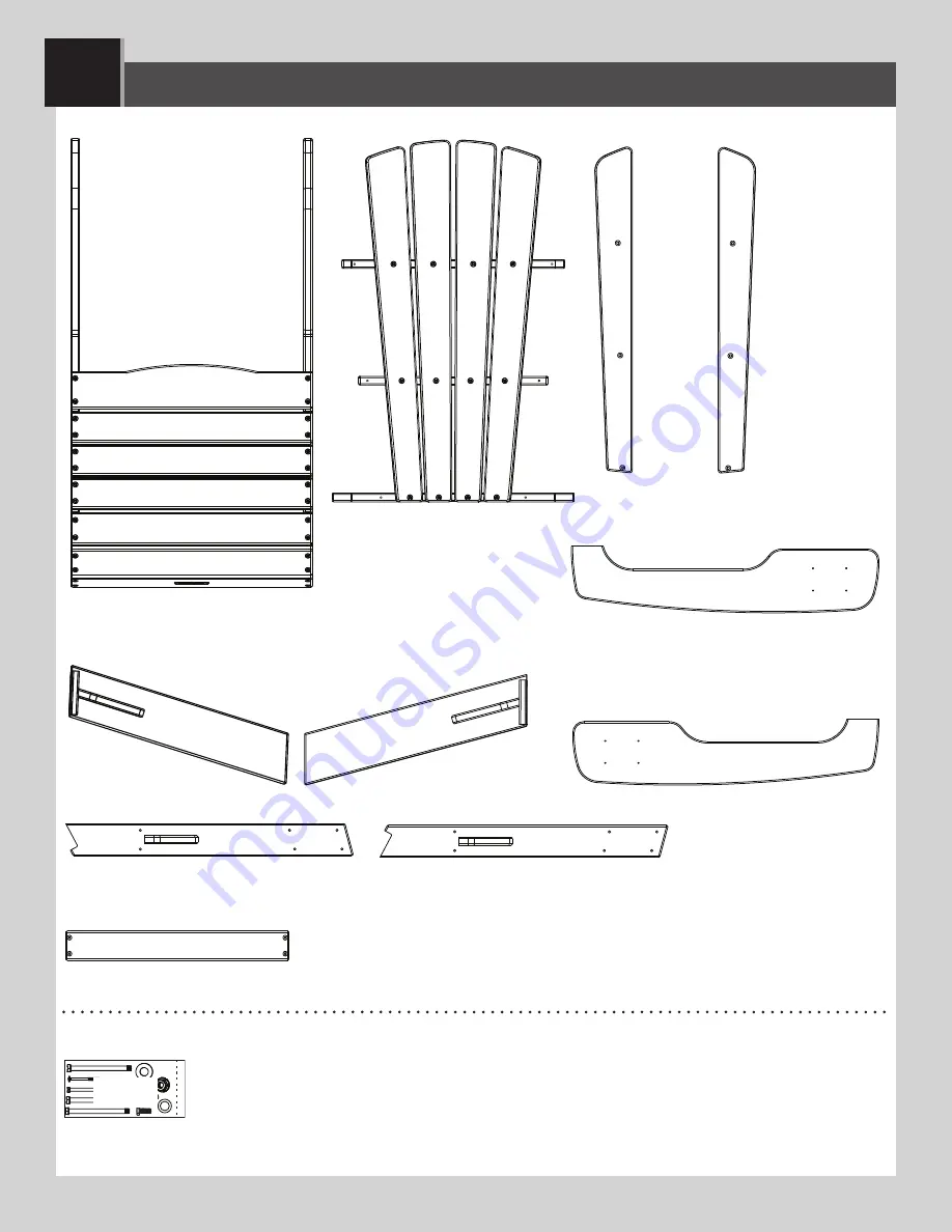 Lifetime ADIRONDACK CHAIR 60204 Assembly Instructions Manual Download Page 6