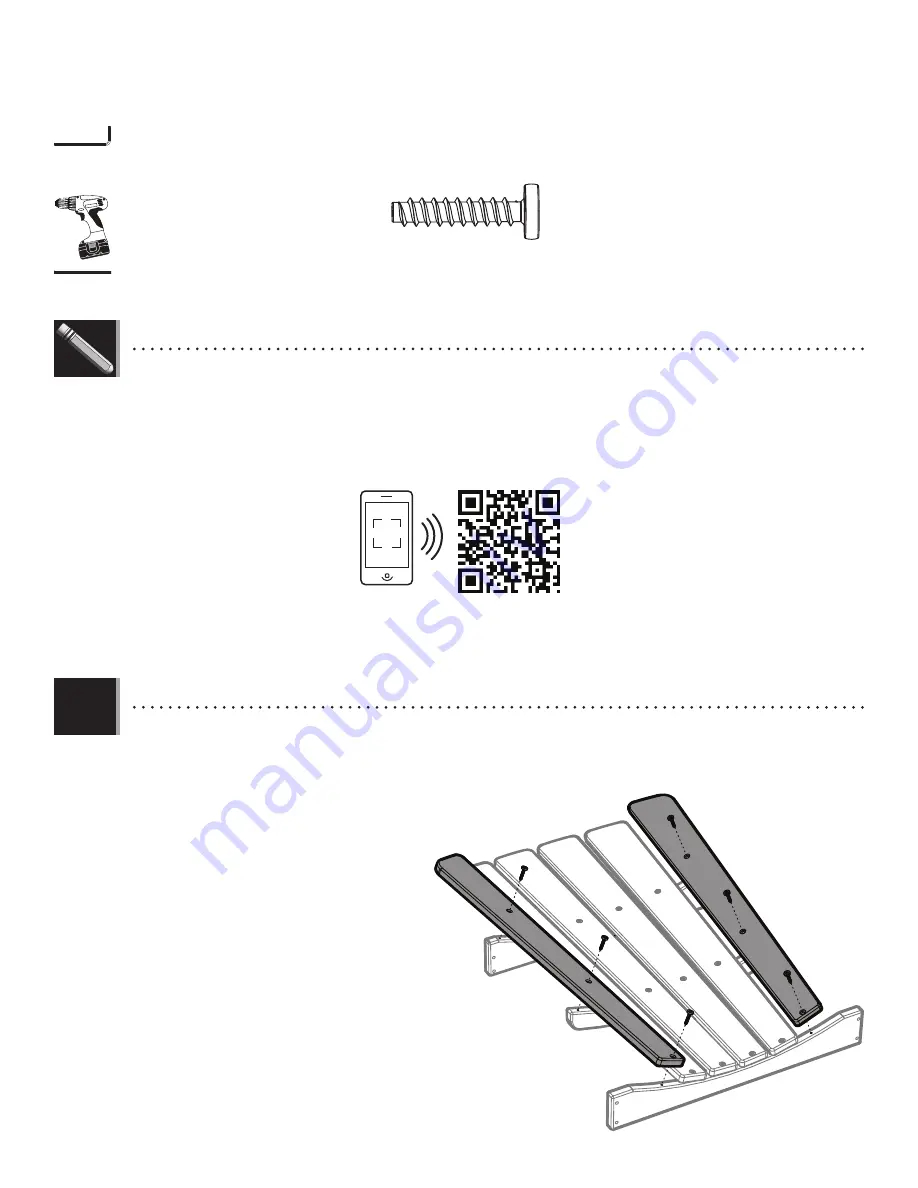 Lifetime ADIRONDACK CHAIR 60204 Assembly Instructions Manual Download Page 7