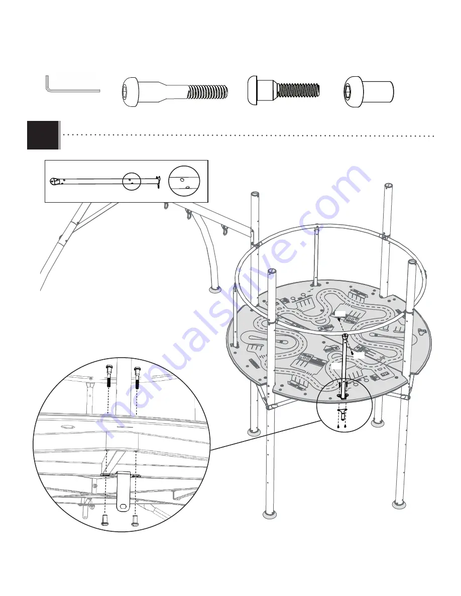 Lifetime ADVENTURE TOWER 90830 Assembly Instructions Manual Download Page 43