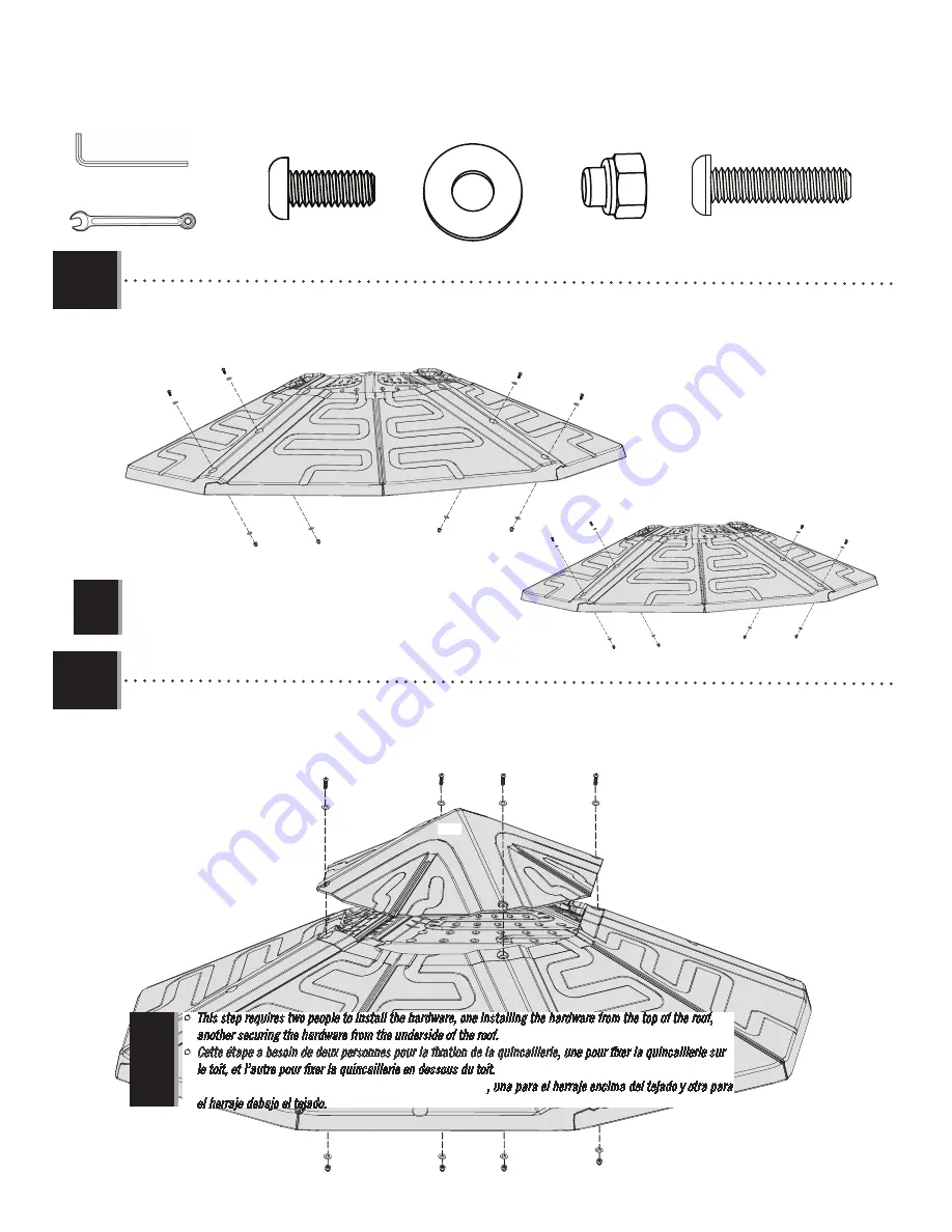 Lifetime ADVENTURE TOWER 90830 Assembly Instructions Manual Download Page 59