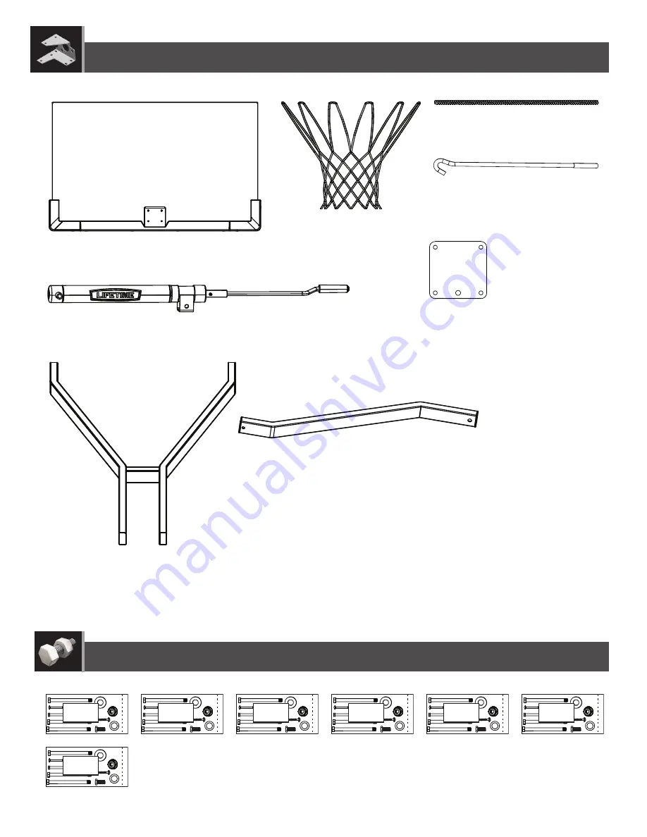 Lifetime CRANK ADJUST 90569 Assembly Instructions Manual Download Page 21