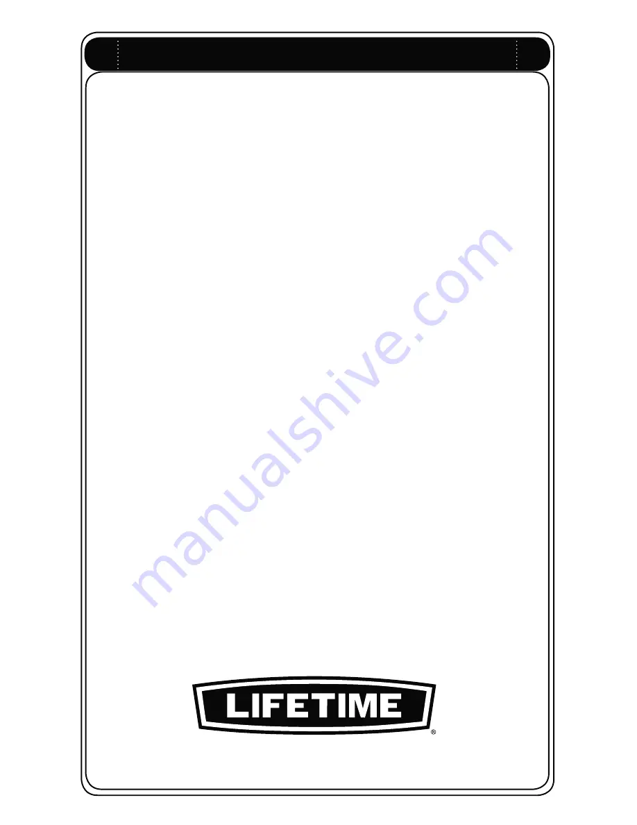 Lifetime FreeStyle Owner'S Manual Download Page 11