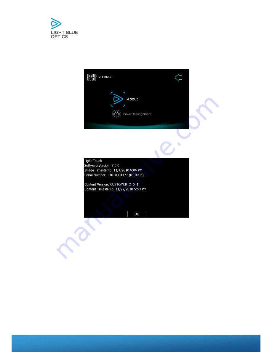 Light Blue Optics LT1021FC User Manual Download Page 8