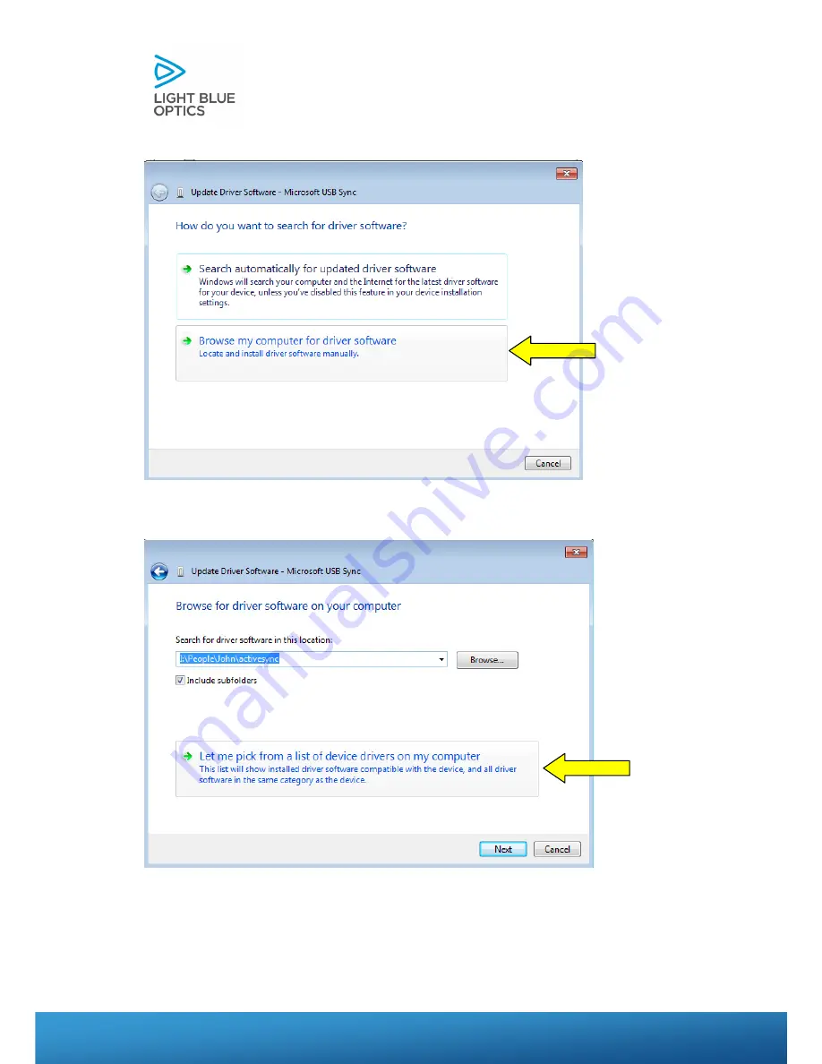 Light Blue Optics LT1021FC User Manual Download Page 22