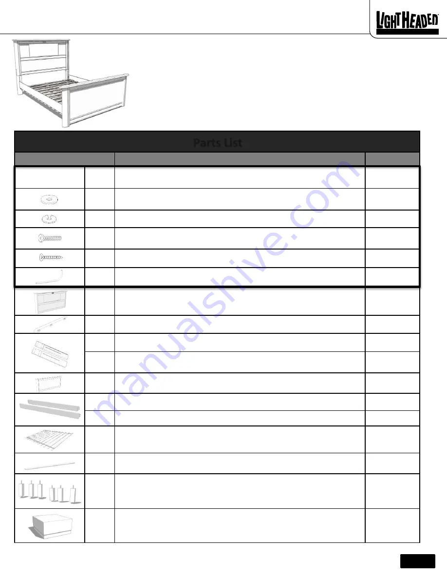 Light Headed 20197 Assembly Instructions Manual Download Page 1