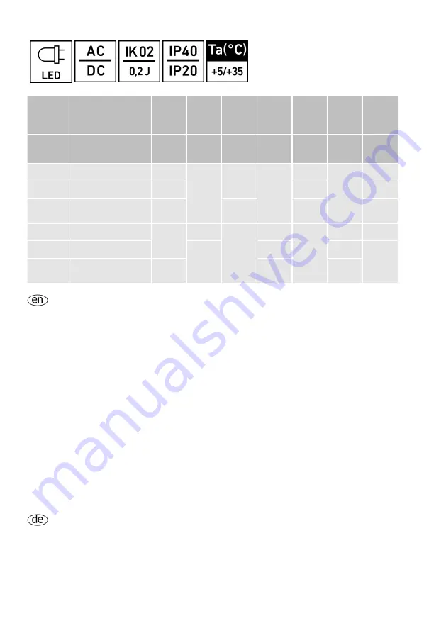 Lighting Technologies 1997015290 Manual Download Page 2