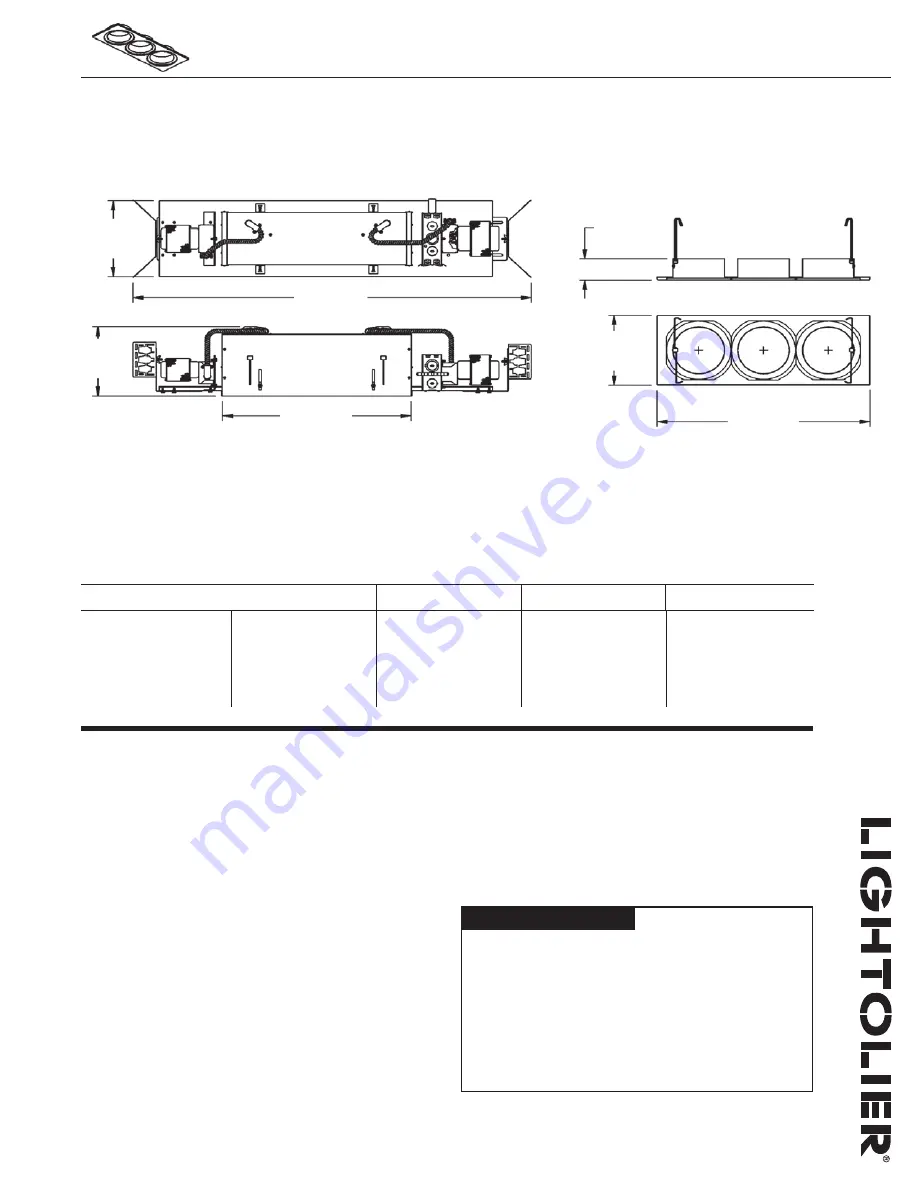 Lightolier 603MR Скачать руководство пользователя страница 1