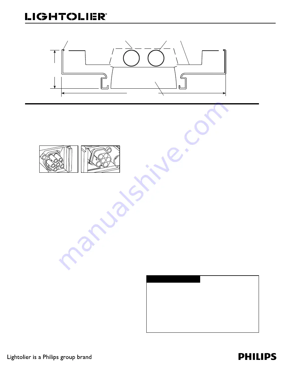 Lightolier EG2-2 Specification Sheet Download Page 1