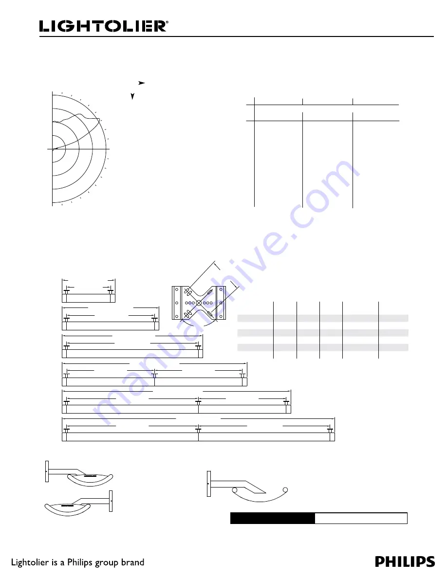 Lightolier LSCW-3Lighting Systems LSCW-3 Specification Sheet Download Page 2