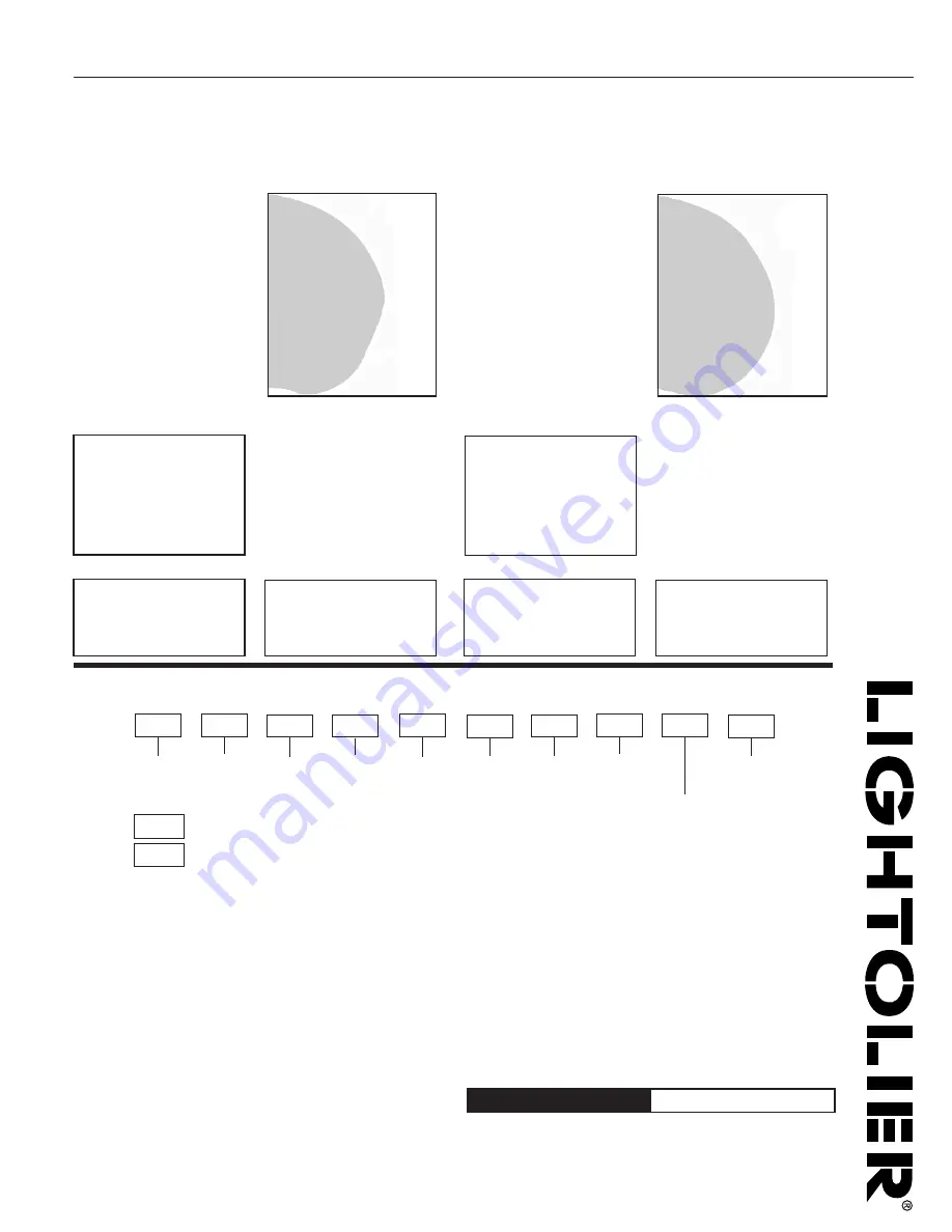 Lightolier MBS2GHP1FT Specification Sheet Download Page 2