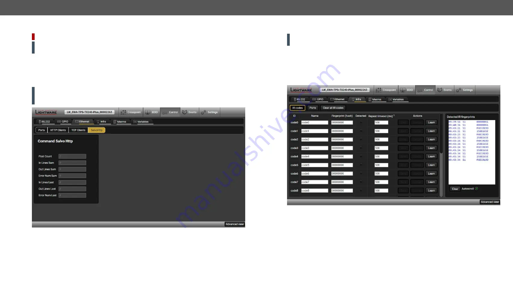 Lightware DP-TPS-TX210 Скачать руководство пользователя страница 51