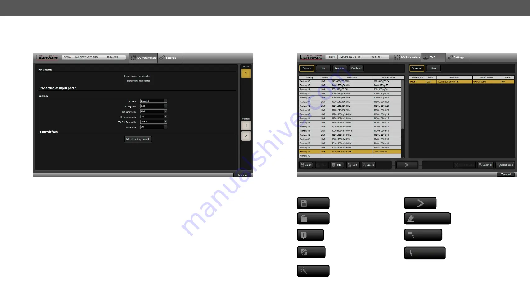 Lightware DVI-OPT-RX220-Pro Скачать руководство пользователя страница 18