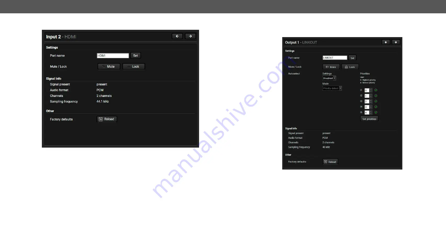 Lightware FP-UMX-TPS-TX120 User Manual Download Page 58