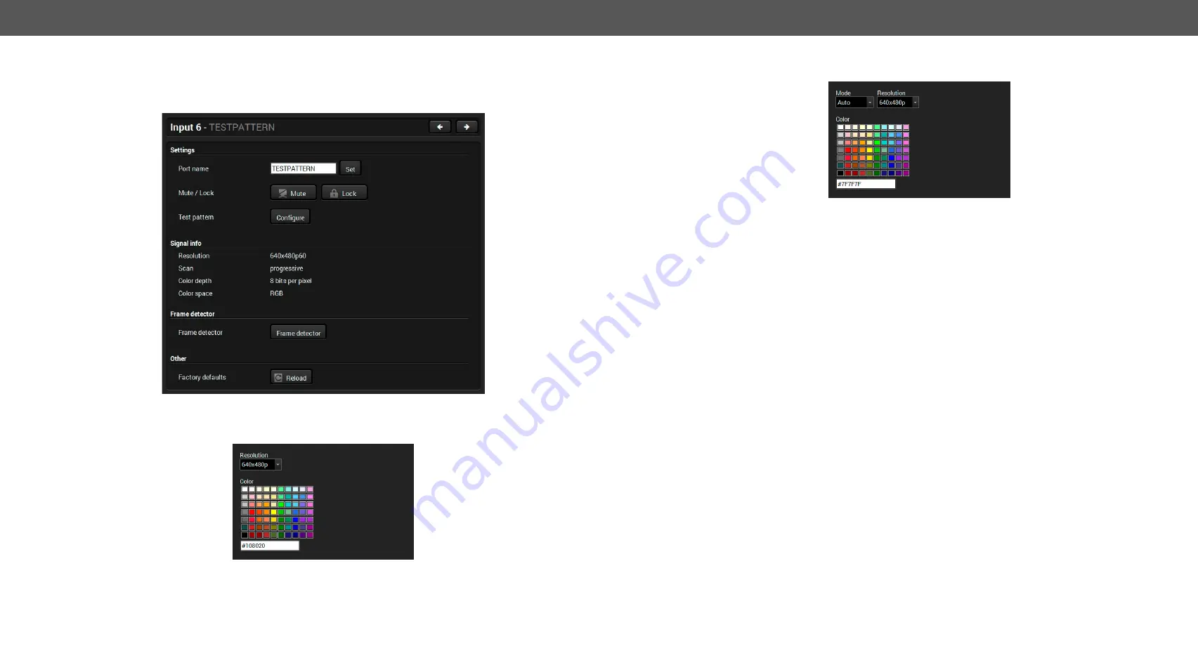 Lightware FP-UMX-TPS-TX120 User Manual Download Page 61