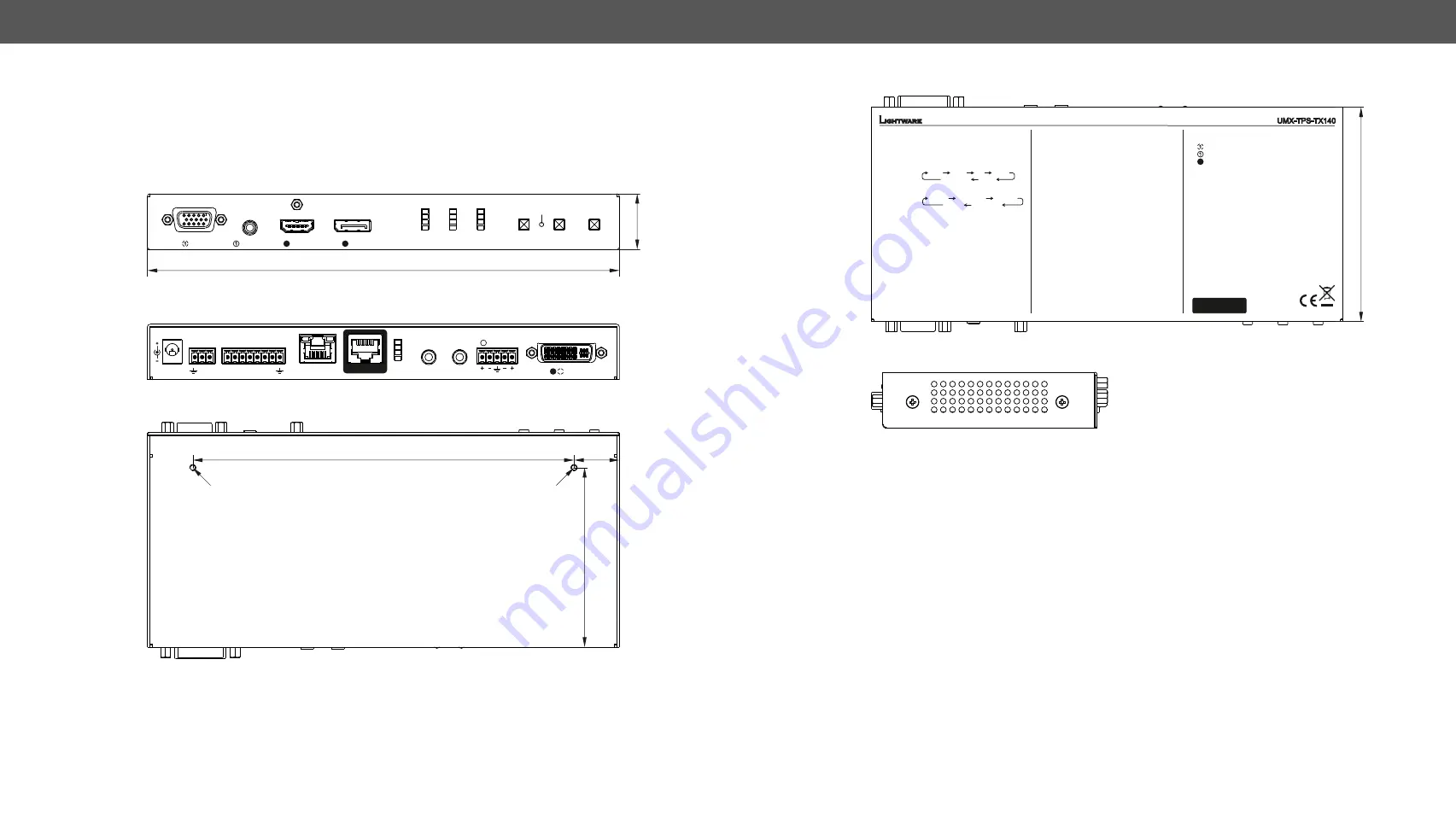 Lightware FP-UMX-TPS-TX120 Скачать руководство пользователя страница 172