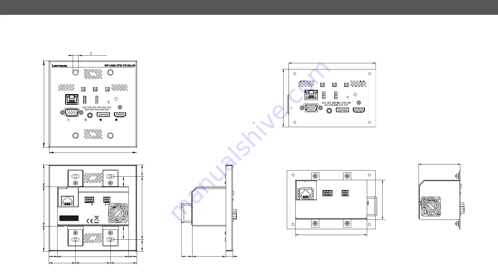 Lightware FP-UMX-TPS-TX120 Скачать руководство пользователя страница 173